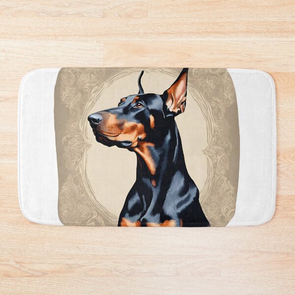 Item preview, Black Natural Ear Doberman designed and sold by Ruslanov7.