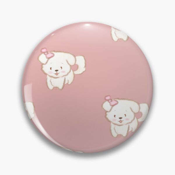 Item preview, dog cute chibi pet bow pink  designed and sold by somishii.