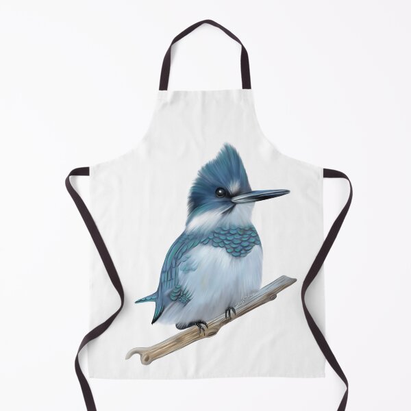 Item preview, Belted Kingfisher designed and sold by Wondersofwhimsy.