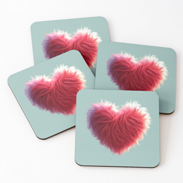 Item preview, Cute Fuzzy Heart  designed and sold by Digiheart.