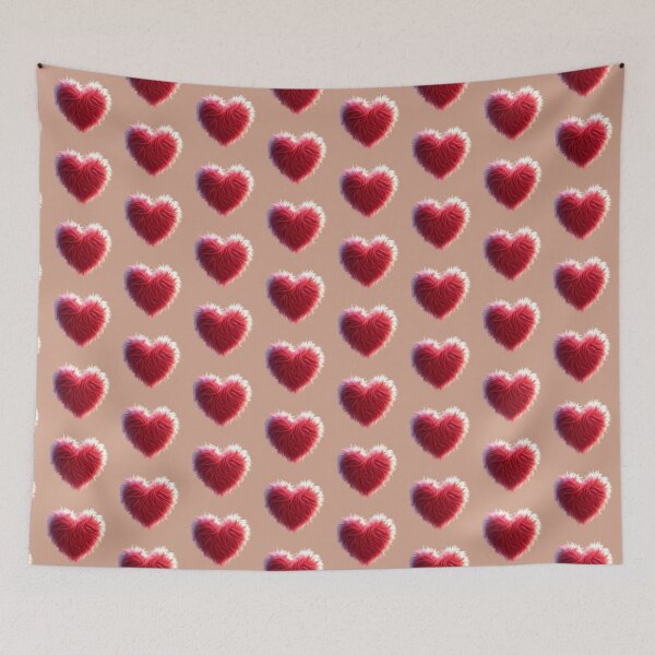 Item preview, Cute Fuzzy Heart  designed and sold by Digiheart.