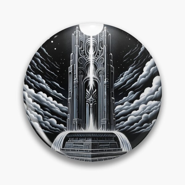 Item preview, Profane Skies: Liquid Monument in Sci-Fi designed and sold by ByDigitalDream.