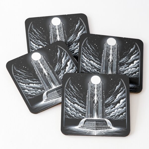 Item preview, Profane Skies: Liquid Monument in Sci-Fi designed and sold by ByDigitalDream.