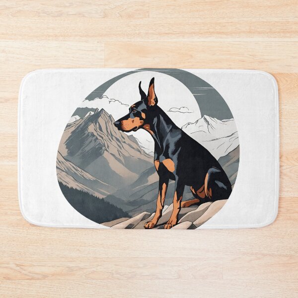 Item preview, Black Natural Ear Doberman designed and sold by Ruslanov7.