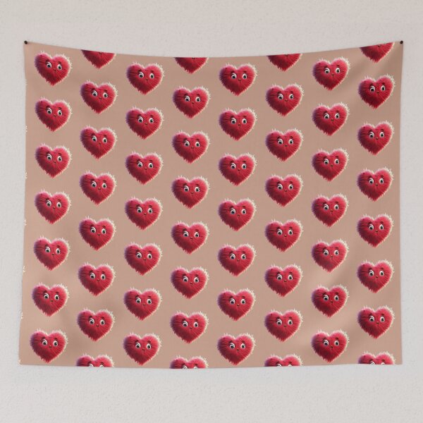 Item preview, Cute Fuzzy Heart  designed and sold by Digiheart.