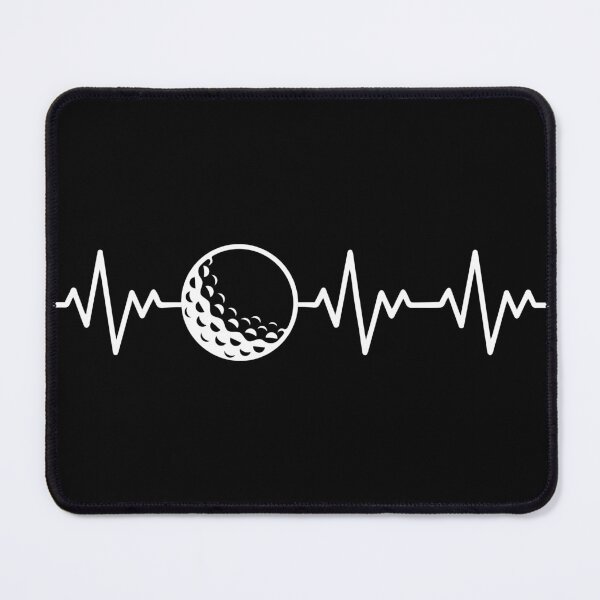 Item preview, Golf Heartbeat, Funny Golf Lover designed and sold by InkMagicArt.