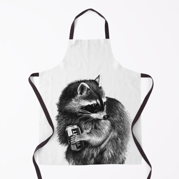 Aperçu de l'œuvre beer drinking raccoon créée et vendue par CapucciStudio.