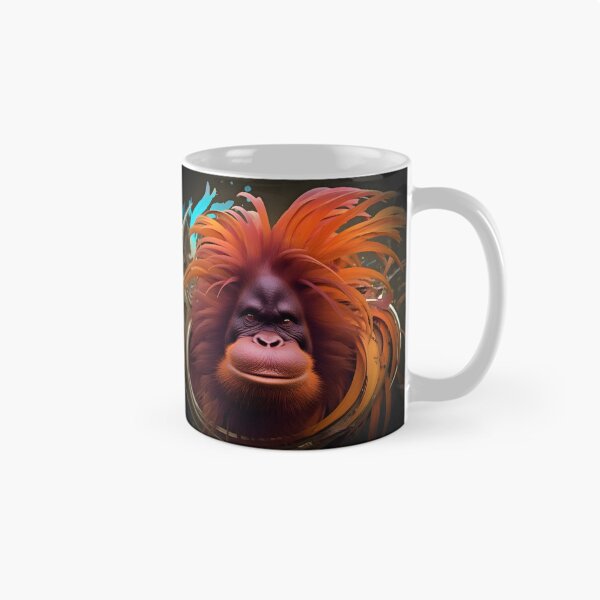 Artikelvorschau, Abstrakte Orang-Utan-Gesichtskunst entworfen und verkauft von PeteRascal.