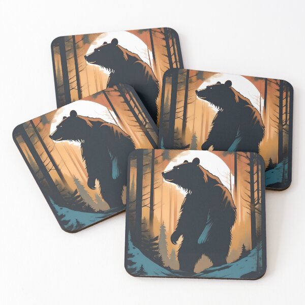 Item preview, Bear in Moonlight designed and sold by Planetporridge.