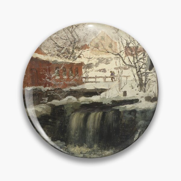 Artikelvorschau, Mühlenszene | Monet entworfen und verkauft von Oliveirallan.