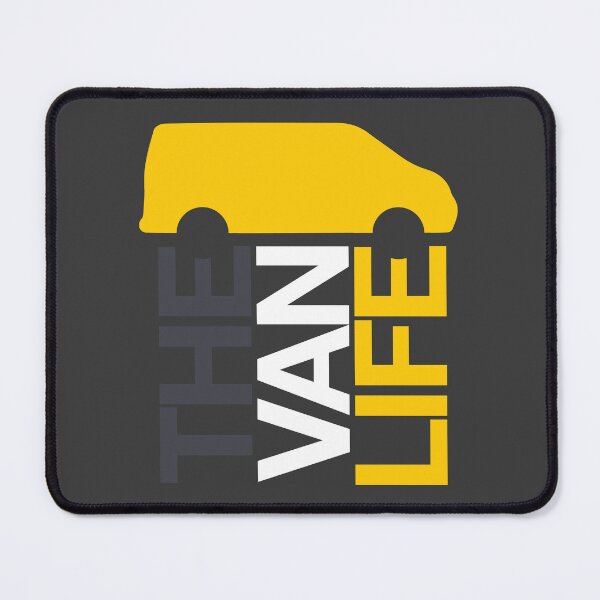 Item preview, the van life logo: Grey Yellow designed and sold by robnoble.