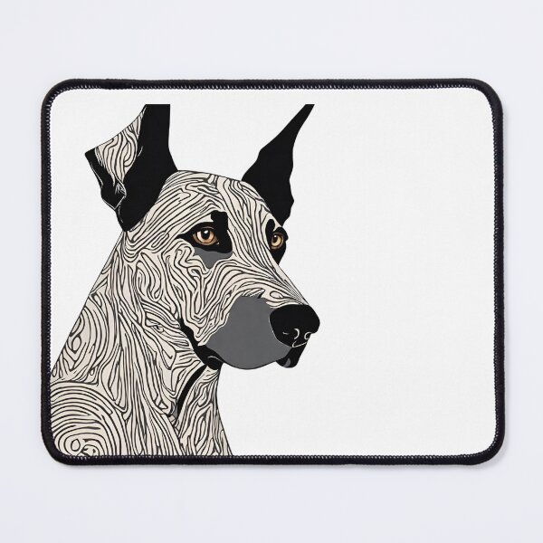 Item preview, Black Natural Ear Doberman designed and sold by Ruslanov7.