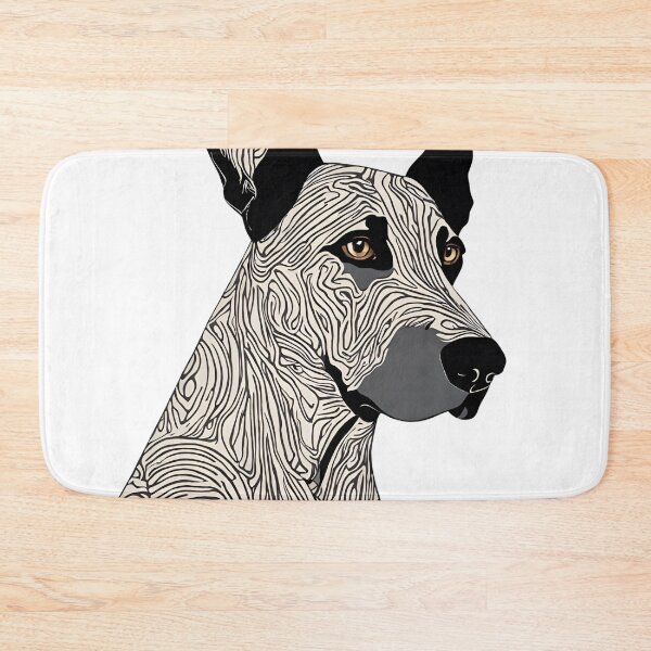 Item preview, Black Natural Ear Doberman designed and sold by Ruslanov7.
