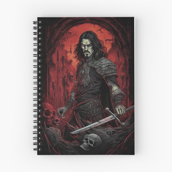 Item preview, Vlad the Impaler Illustration designed and sold by OccultDreams.