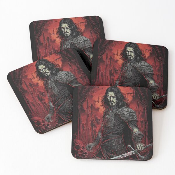 Item preview, Vlad the Impaler Illustration designed and sold by OccultDreams.