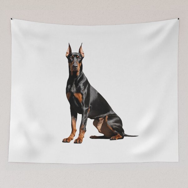 Item preview, Black Natural Ear Doberman designed and sold by Ruslanov7.