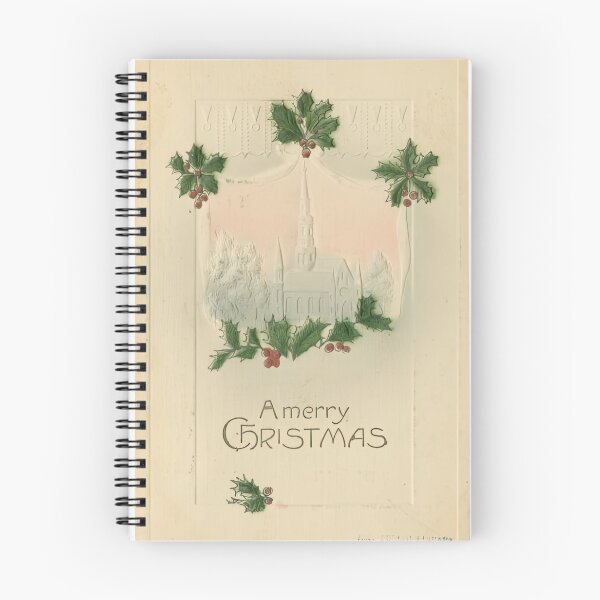 Item preview, Christmas vintage church designed and sold by HistoriAnaPrint.