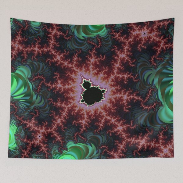 Item preview, Copper and Green Mandelbrot Set Fractal Zoom designed and sold by pinkal.