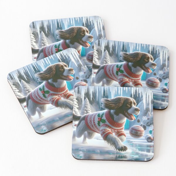 Item preview, Christmas Springer Spaniel designed and sold by Truck Stop One.