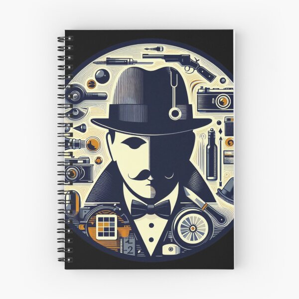 Item preview, Detective in minimalist style designed and sold by Azrora.