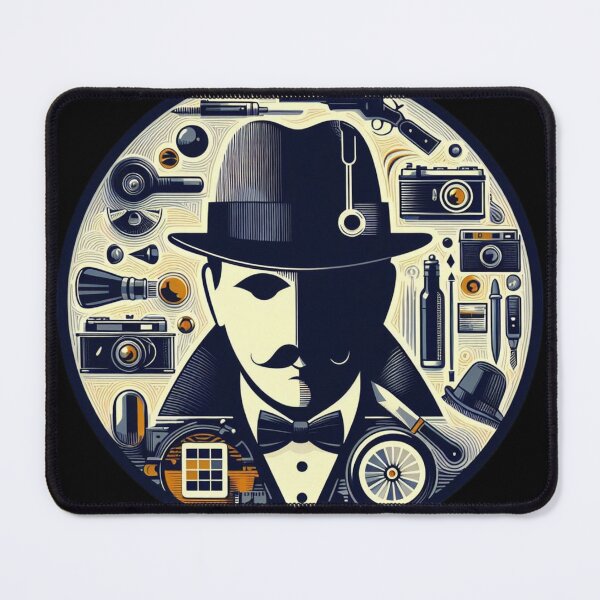 Item preview, Detective in minimalist style designed and sold by Azrora.
