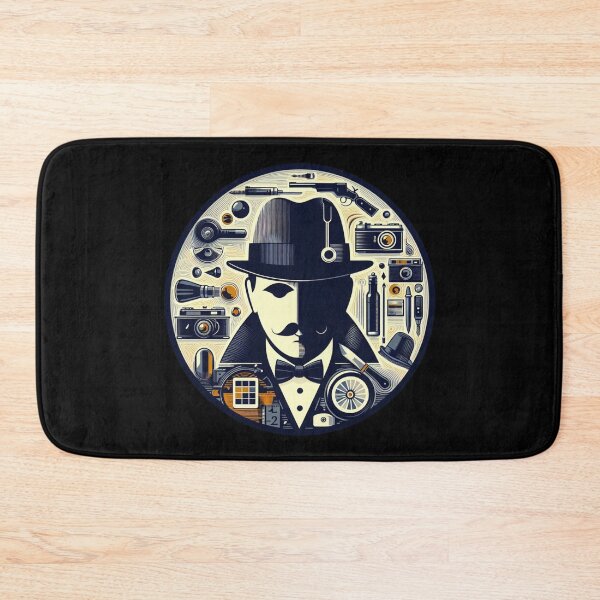 Item preview, Detective in minimalist style designed and sold by Azrora.