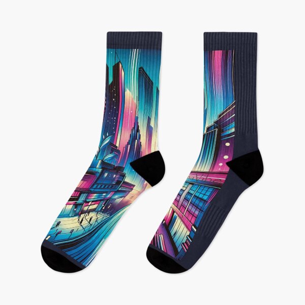 Item preview, Urban Neon: Futuristic Vision designed and sold by LuminaVibe.