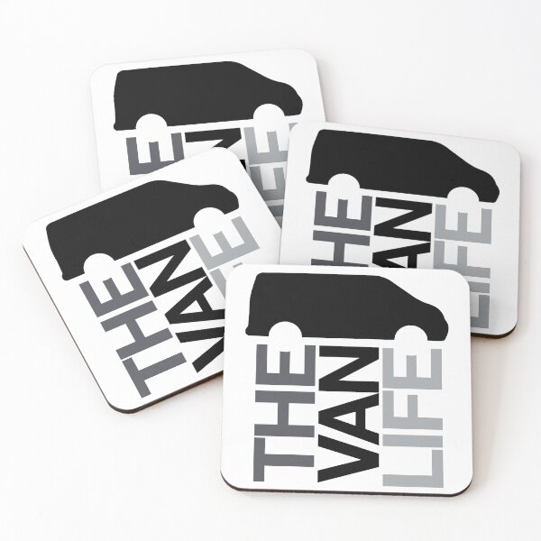 Item preview, the van life logo: Black Grey designed and sold by robnoble.