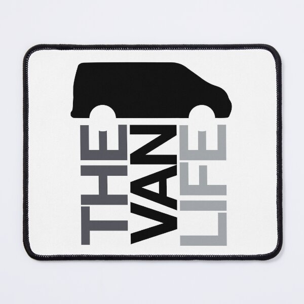 Item preview, the van life logo: Black Grey designed and sold by robnoble.