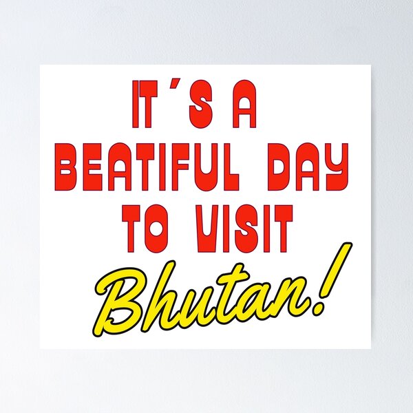 Item preview, Bhutan Asia.   Gift Ideas For The Travel Enthusiast. designed and sold by LindaLG.