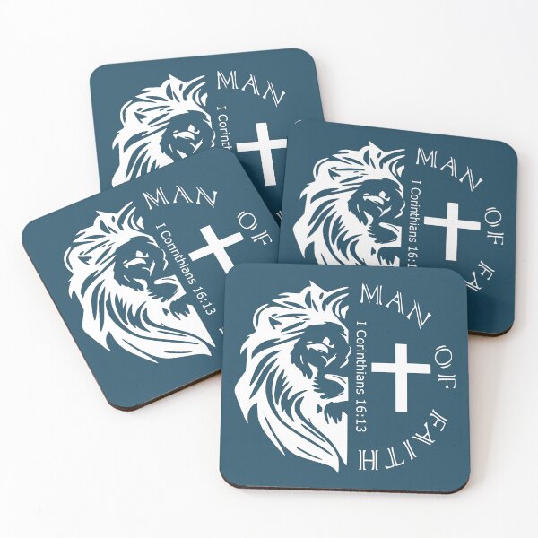 Item preview, Man of Faith - Christian Gift designed and sold by TheHelpingCat.