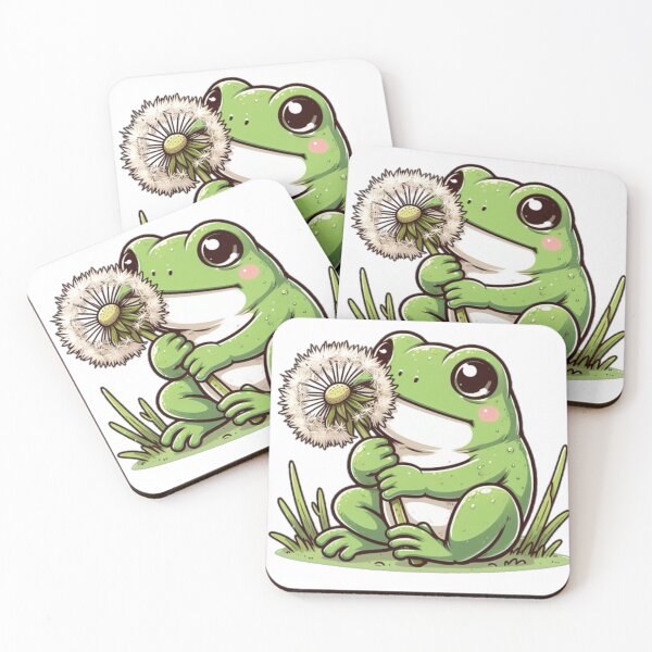 Item preview, Dandelion Frog designed and sold by OldSchoolRetro.
