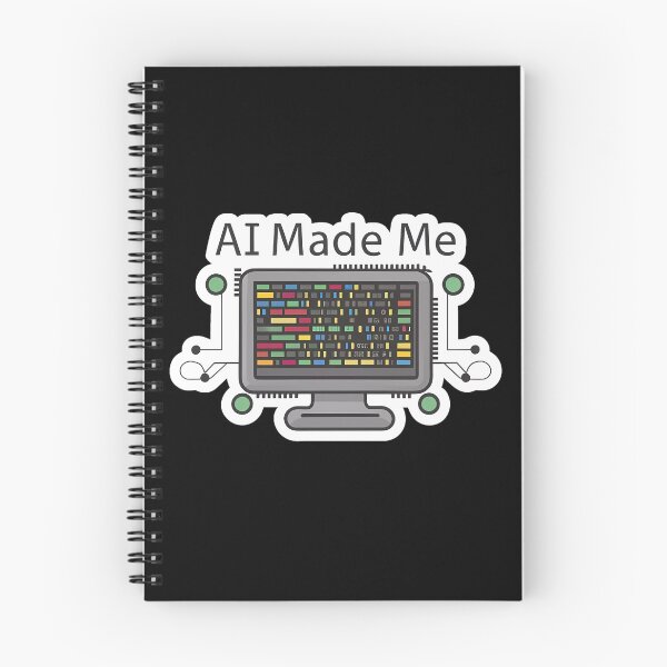 Item preview, Techie Charm - AI Made Me designed and sold by SlickCity.