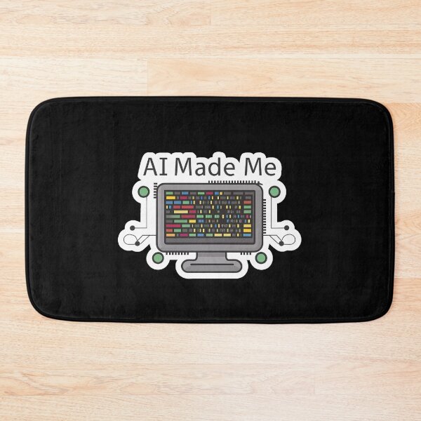 Item preview, Techie Charm - AI Made Me designed and sold by SlickCity.