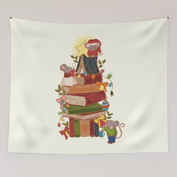 Item preview, Christmas and books designed and sold by ThaisMelo.