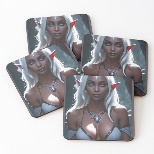 Artikelvorschau, Weibliche Drow-Elf entworfen und verkauft von AIncredible.