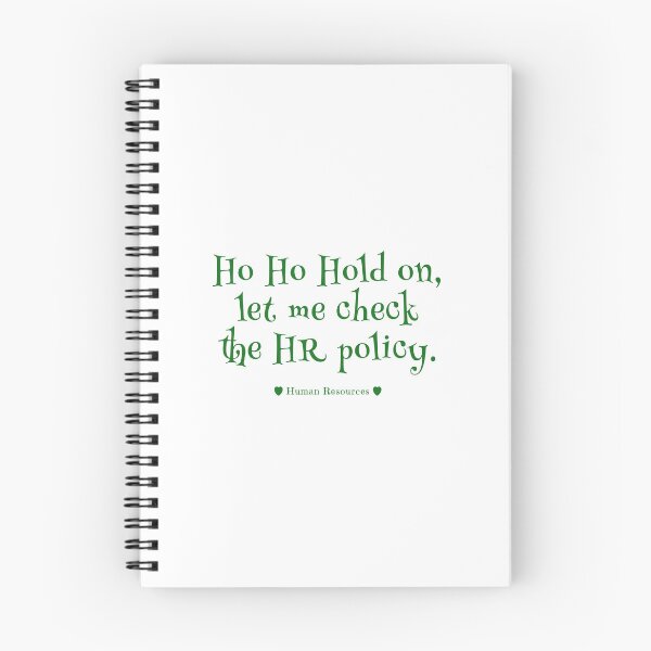 Item preview, Human Resources Christmas Policy Check designed and sold by MEWRCH.