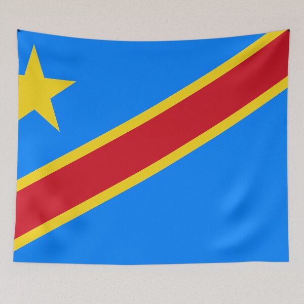Item preview, National Flag Democratic Republic of the Congo  designed and sold by Danler.