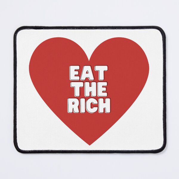 Item preview, Eat The Rich Red Heart designed and sold by NimuehArt.