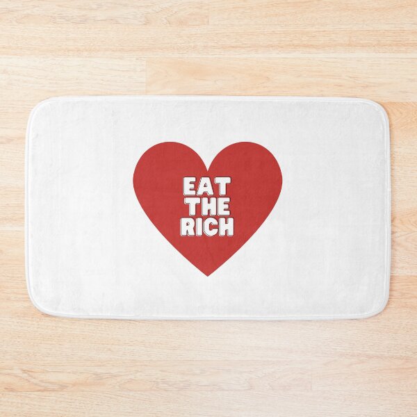 Item preview, Eat The Rich Red Heart designed and sold by NimuehArt.