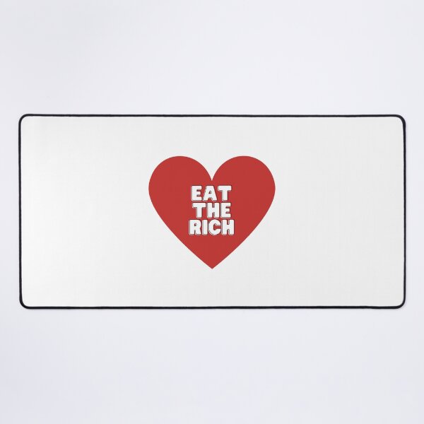 Item preview, Eat The Rich Red Heart designed and sold by NimuehArt.