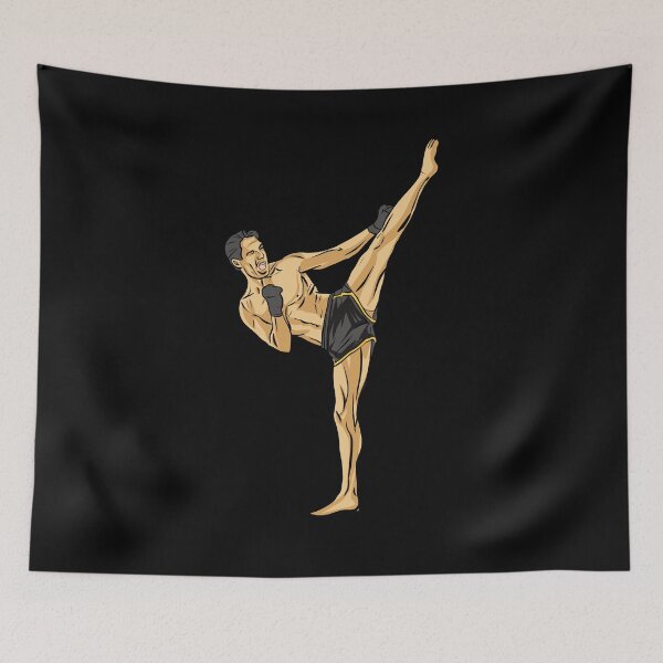 Item preview, kick boxing designed and sold by itswallcraft.