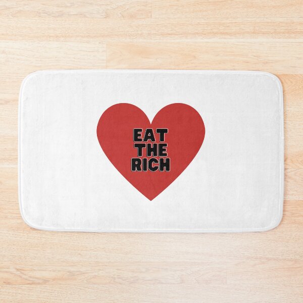 Item preview, Eat The Rich Red Heart designed and sold by NimuehArt.