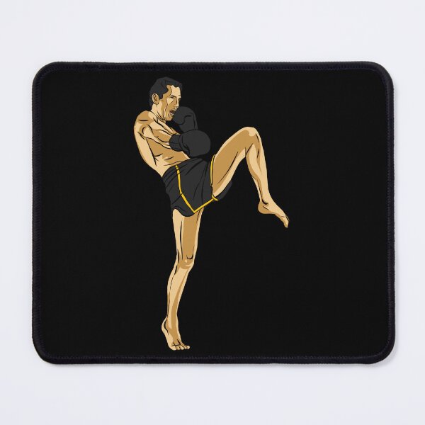 Aperçu de l'œuvre combattant de kick boxing créée et vendue par itswallcraft.
