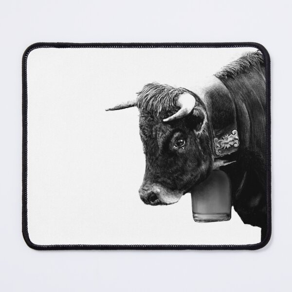 Item preview, Herens cow with genepi bottle designed and sold by CapucciStudio.