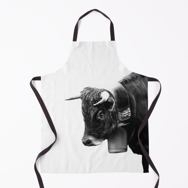 Item preview, Herens cow with genepi bottle designed and sold by CapucciStudio.