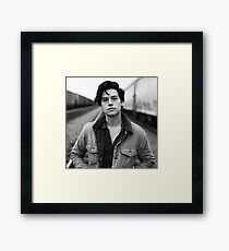 COLE SPROUSE BLACK AND WHITE Framed Print