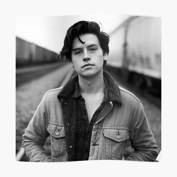 COLE SPROUSE BLACK AND WHITE Poster