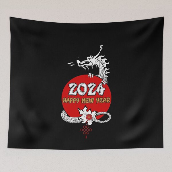 Item preview, 2024 Chinese New Year of the Dragon designed and sold by CheekyChimpCo.