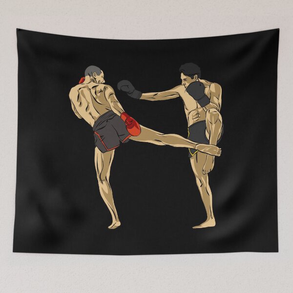 Item preview, kick boxing designed and sold by itswallcraft.